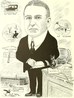 An illustration from Men of Worcester in caricature ; (1917)