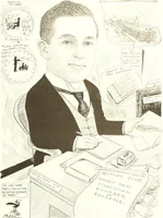 Picture 203 of 287 from Men of Worcester in caricature ; (1917), leaf 206