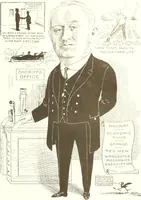 An illustration from Men of Worcester in caricature ; (1917)