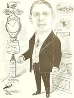 An illustration from Men of Worcester in caricature ; (1917)