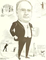 An illustration from Men of Worcester in caricature ; (1917)
