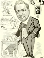 An illustration from Men of Worcester in caricature ; (1917)