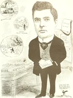 An illustration from Men of Worcester in caricature ; (1917)