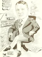 An illustration from Men of Worcester in caricature ; (1917)