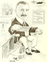 Picture 28 of 287 from Men of Worcester in caricature ; (1917), leaf 33