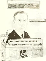 An illustration from Men of Worcester in caricature ; (1917)
