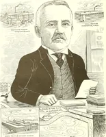 An illustration from Men of Worcester in caricature ; (1917)