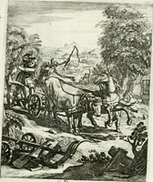 Picture 59 of 92 from Die menschliche Sterblichkeit unter dem Titel Todten-Tanz, in LXI. Original-Kupfern (1759), leaf 100