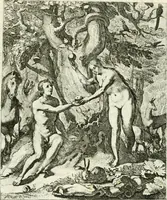 An illustration from Die menschliche Sterblichkeit unter dem Titel Todten-Tanz, in LXI. Original-Kupfern (1759)