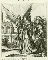 Picture 30 of 92 from Die menschliche Sterblichkeit unter dem Titel Todten-Tanz, in LXI. Original-Kupfern (1759), leaf 61