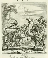Picture 36 of 92 from Die menschliche Sterblichkeit unter dem Titel Todten-Tanz, in LXI. Original-Kupfern (1759), leaf 71
