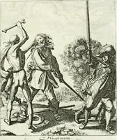 Picture 40 of 92 from Die menschliche Sterblichkeit unter dem Titel Todten-Tanz, in LXI. Original-Kupfern (1759), leaf 78