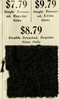 Picture 12 of 56 from Men's ready made clothing : sample book 89F. (1906), leaf 10