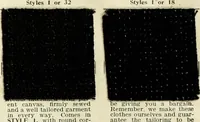 An illustration from Men's ready made clothing : sample book 89F. (1906)