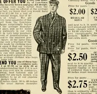 An illustration from Men's ready made clothing : sample book 89F. (1906)