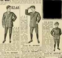 An illustration from Men's ready made clothing : sample book 89F. (1906)