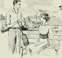 An illustration from Men's wear of Canada (January-December 1915) (1915)