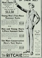 An illustration from Men's wear of Canada (January-December 1915) (1915)