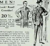 An illustration from Men's wear of Canada (January-December 1915) (1915)