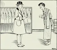 An illustration from Men's wear of Canada (January-December 1916) (1916)