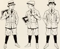 An illustration from Men's wear of Canada (January-December 1916) (1916)