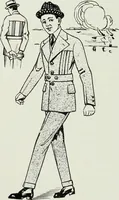 An illustration from Men's wear of Canada (January-December 1916) (1916)