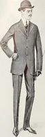 An illustration from Men's wear of Canada (January-December 1916) (1916)