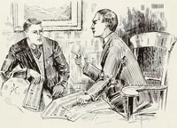 An illustration from Men's wear of Canada (January-December 1916) (1916)