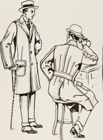 An illustration from Men's wear of Canada (January-December 1916) (1916)