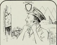 An illustration from Men's wear of Canada (January-December 1916) (1916)