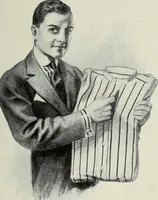 An illustration from Men's wear of Canada (January-December 1916) (1916)