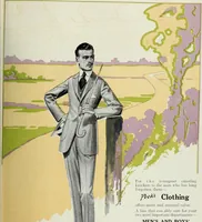 An illustration from Men's wear of Canada (January-December 1917) (1917)