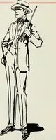 An illustration from Men's wear of Canada (January-December 1917) (1917)
