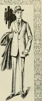 An illustration from Men's wear of Canada (January-December 1917) (1917)