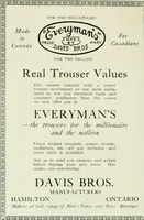 An illustration from Men's wear of Canada (January-December 1918) (1918)