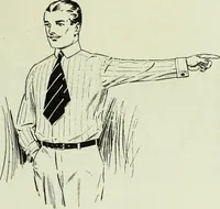 An illustration from Men's wear of Canada (January-December 1918) (1918)