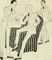 An illustration from Men's wear of Canada (January-December 1918) (1918)