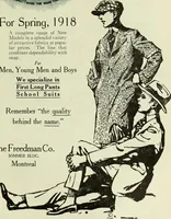 An illustration from Men's wear of Canada (January-December 1918) (1918)