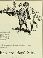 An illustration from Men's wear of Canada (January-December 1918) (1918)