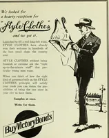 An illustration from Men's wear of Canada (January-December 1918) (1918)