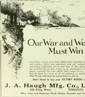 An illustration from Men's wear of Canada (January-December 1918) (1918)