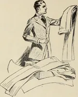 An illustration from Men's wear of Canada (January-December 1919) (1919)