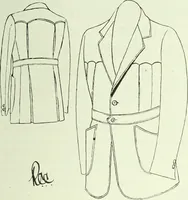 An illustration from Men's wear of Canada (January-December 1920) (1920)