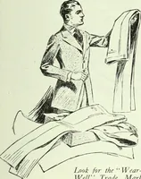 An illustration from Men's wear of Canada (January-December 1920) (1920)