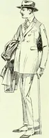 An illustration from Men's wear of Canada (January-December 1920) (1920)