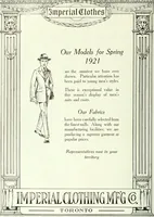 An illustration from Men's wear of Canada (January-December 1920) (1920)