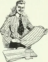 An illustration from Men's wear of Canada (January-December 1920) (1920)