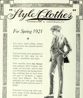 An illustration from Men's wear of Canada (January-December 1920) (1920)