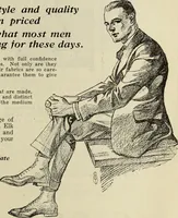 An illustration from Men's wear of Canada (January-December 1921) (1921)