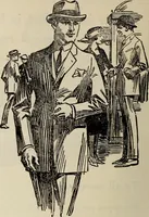 An illustration from Men's wear of Canada (January-December 1921) (1921)